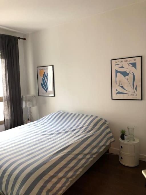 Appartement Cosy Et Calme - Au Coeur De Levallois - Avec Balcon Bagian luar foto